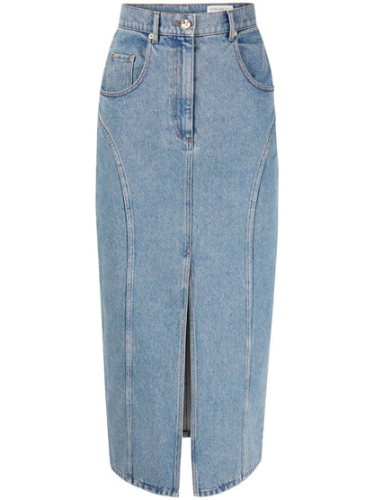 Skirt Blue Denim- M375