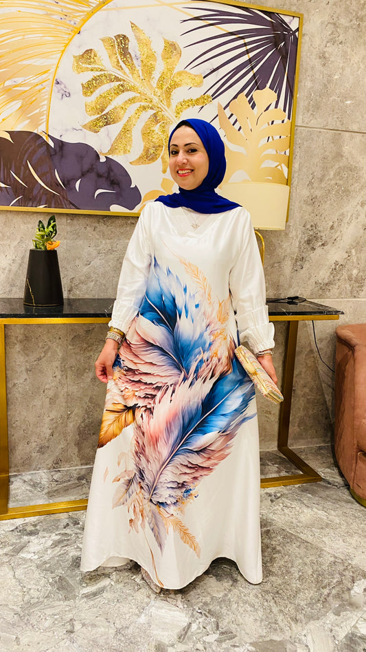 Ocean Satin dress
