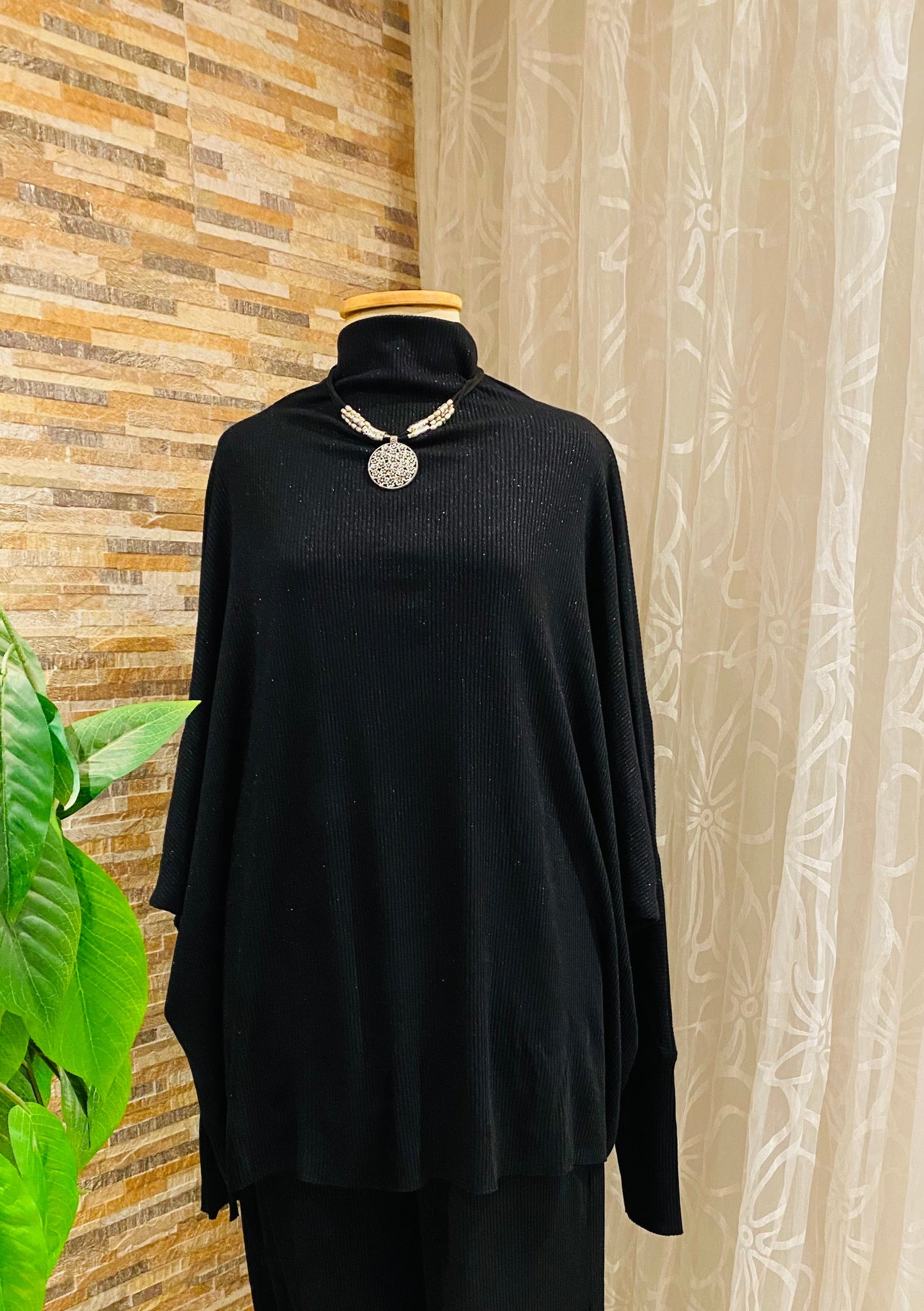 Oversized Ribbed Suit