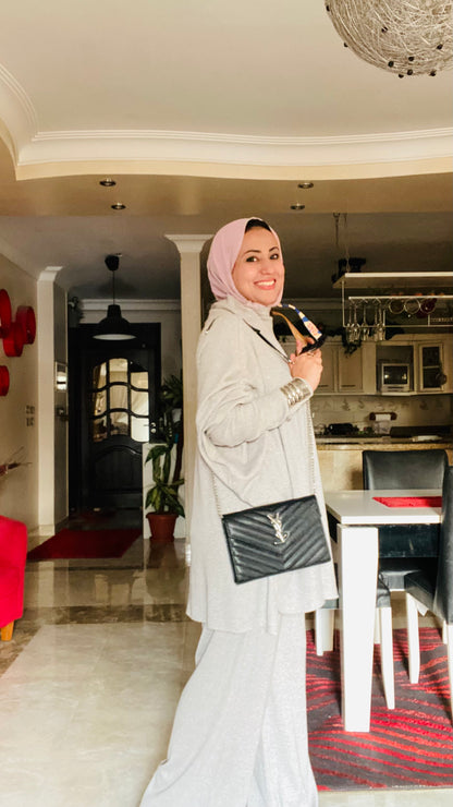 Oversized Ribbed Suit