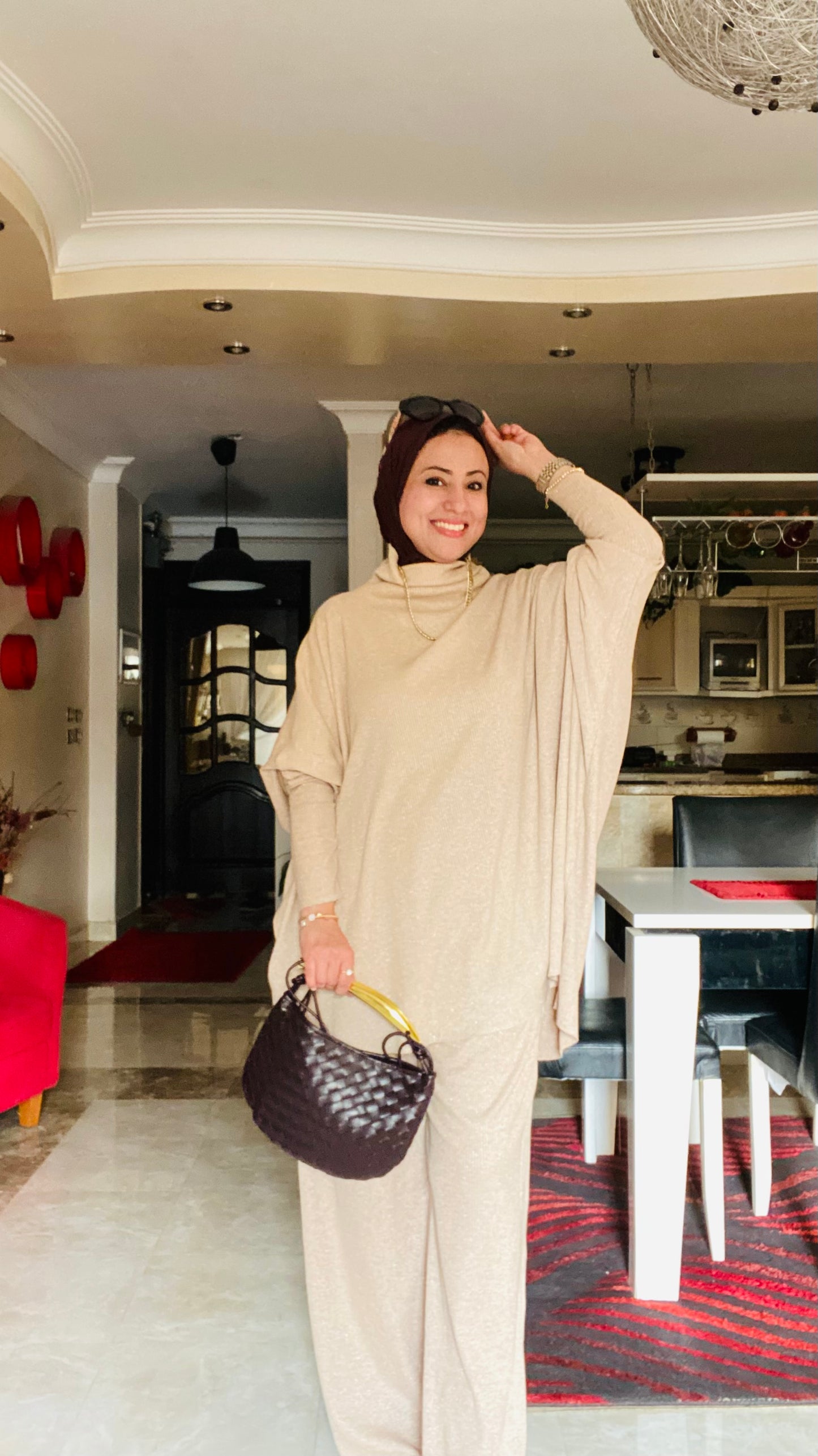 Oversized Ribbed Suit