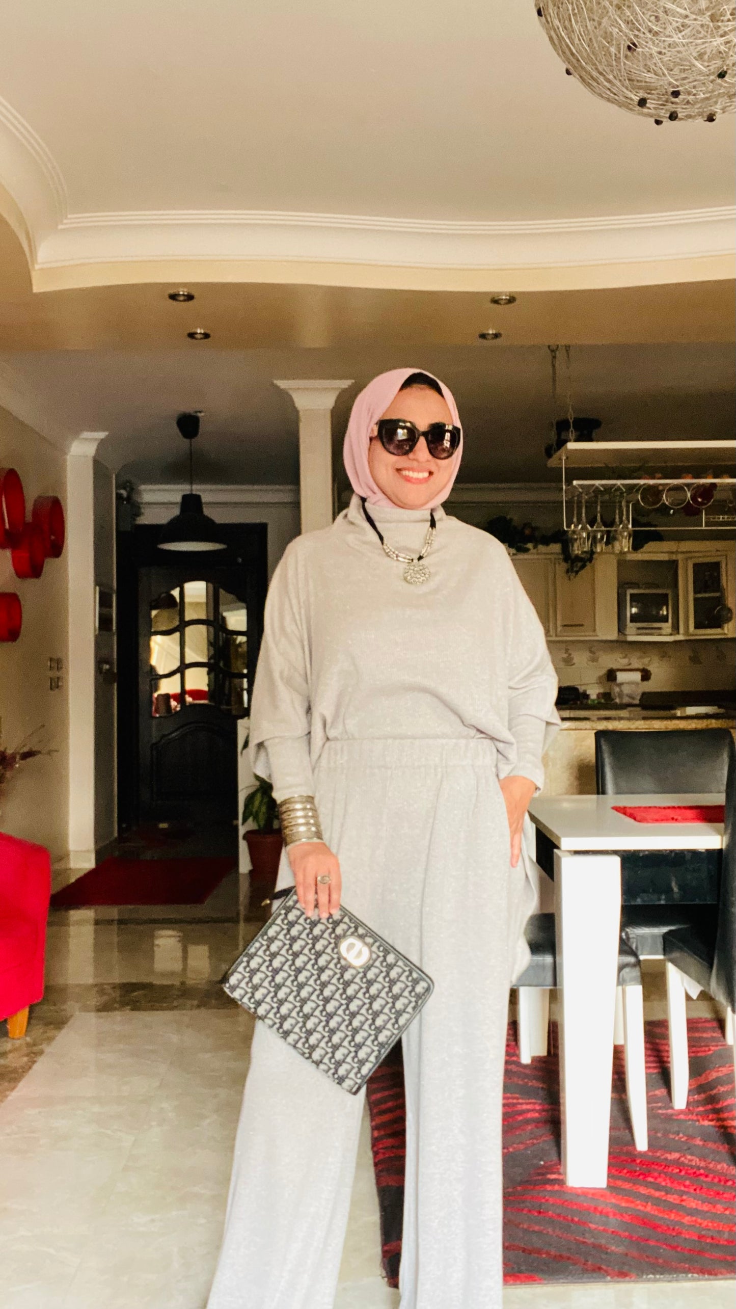 Oversized Ribbed Suit