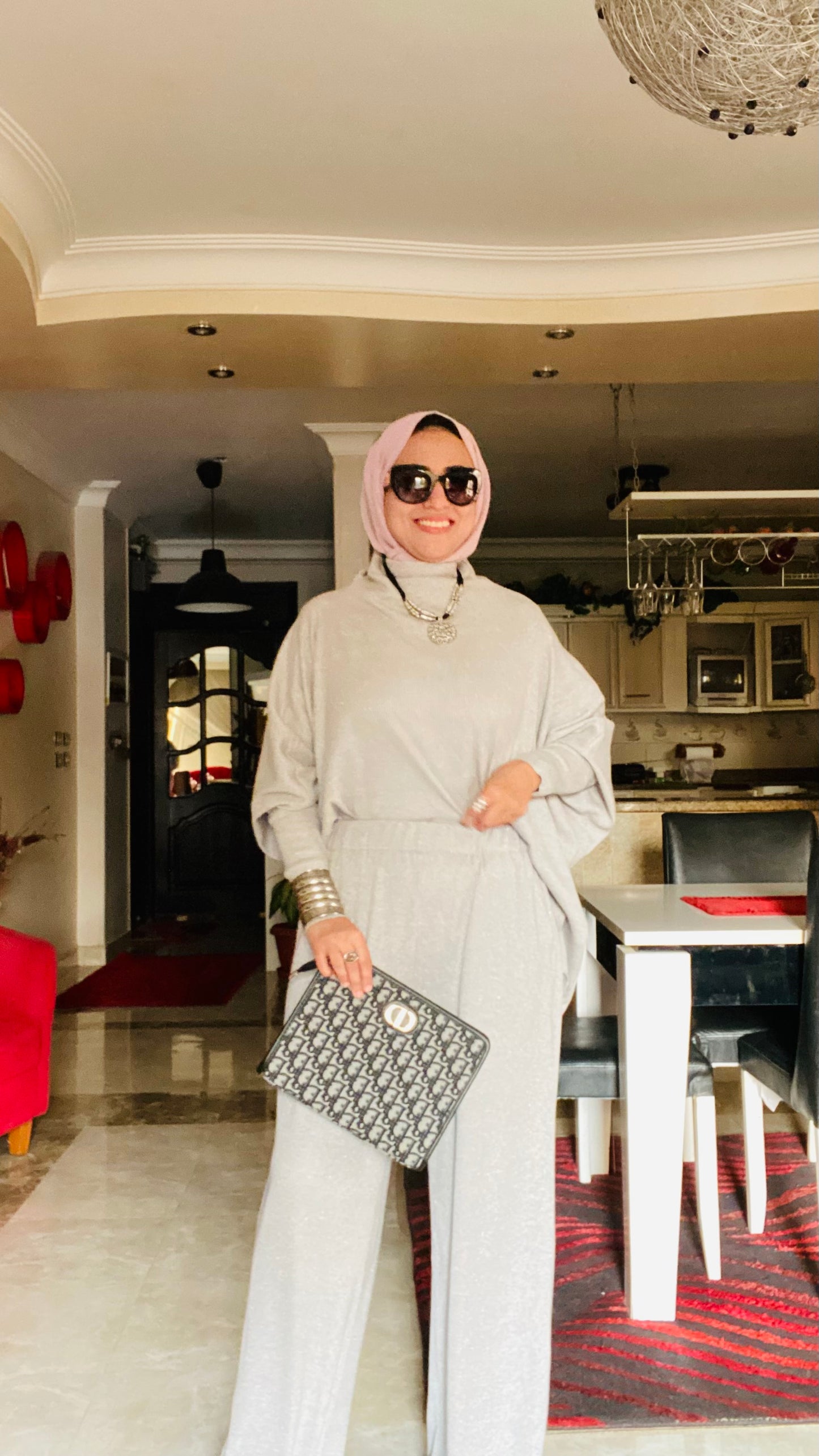 Oversized Ribbed Suit