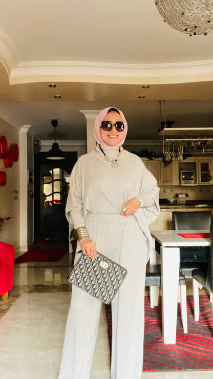 Oversized Ribbed Suit