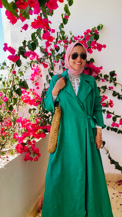 Boho Pure Linen Dress