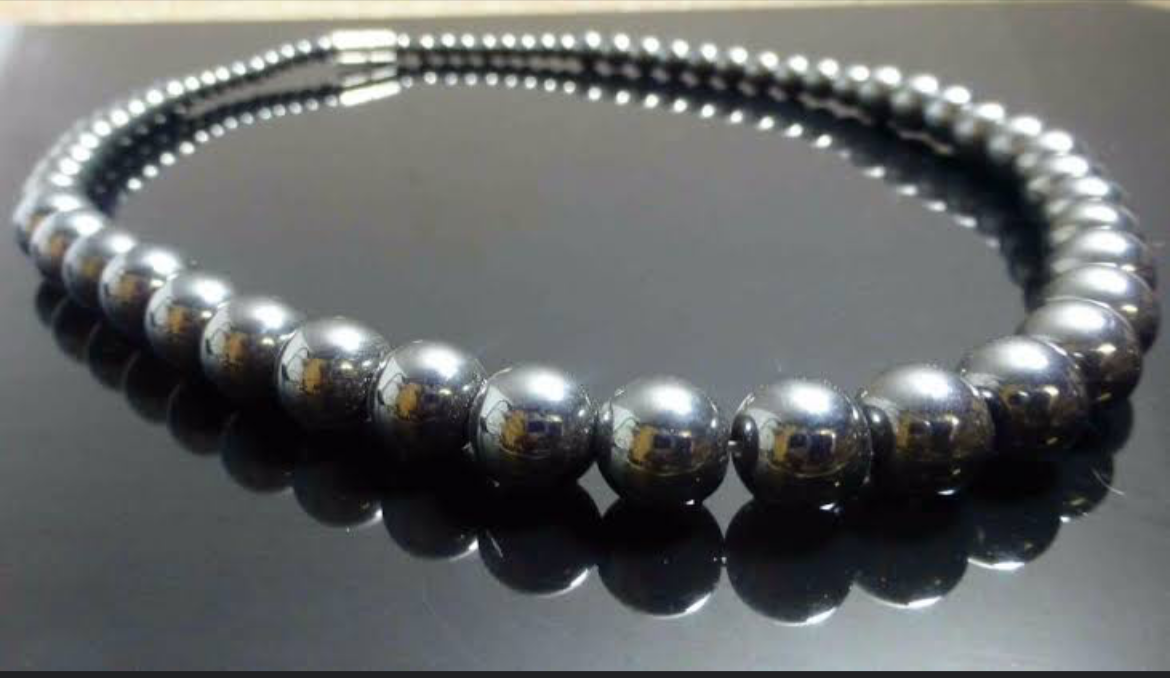 Black Silver Necklace