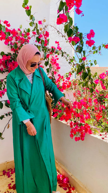 Boho Pure Linen Dress