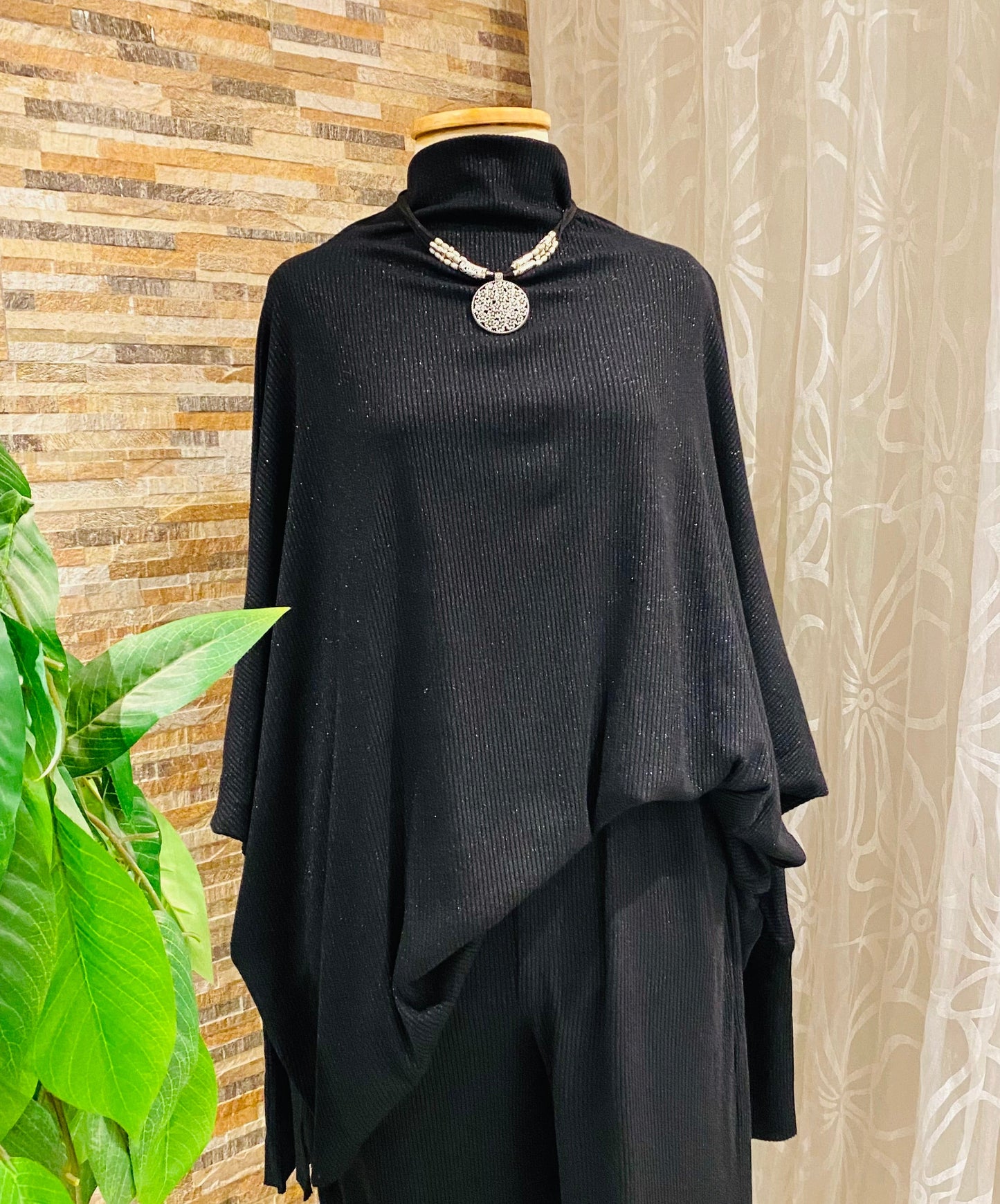 Oversized Ribbed Suit