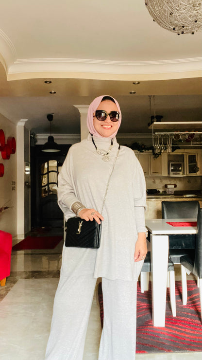 Oversized Ribbed Suit