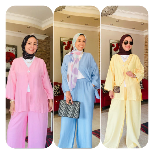 Farha Linen Set