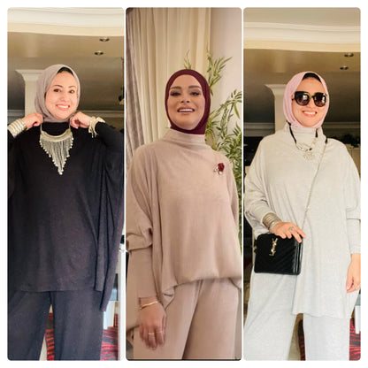 Oversized Ribbed Suit